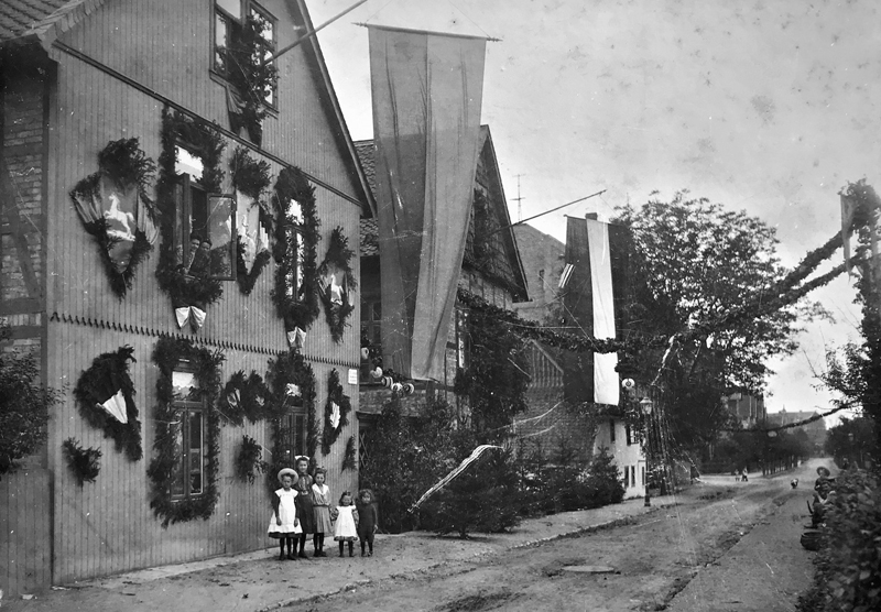 Historisches Foto Campetrasse 34b